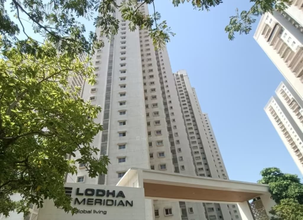 Lodha Meridian — Entrance & Signage