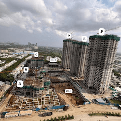 Supadha Gamya — Aerial Site Masterplan