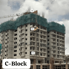 Supadha Gamya — C-Block Floor Elevation & Risers