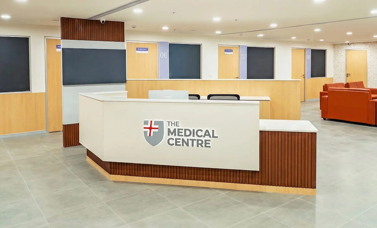 Main Reception & Patient Welcome Area
